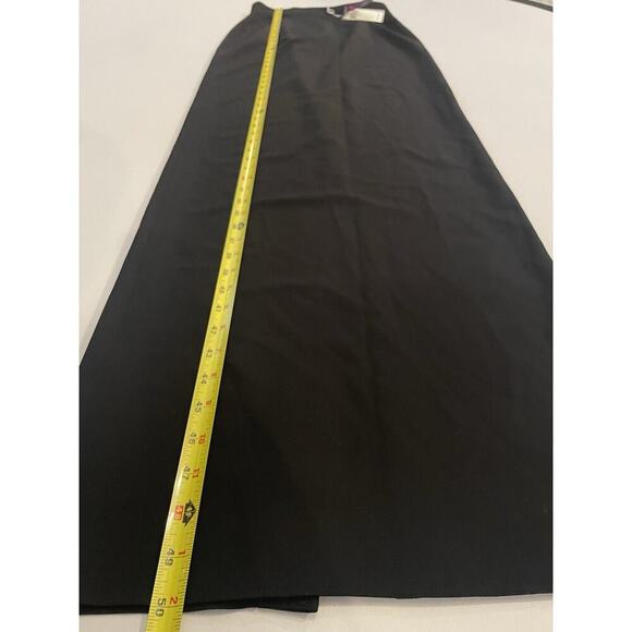 Ralph Lauren Collection Purple Label Wool Cashmere Black Maxi Pencil Skirt 0 XS - Picture 12 of 16